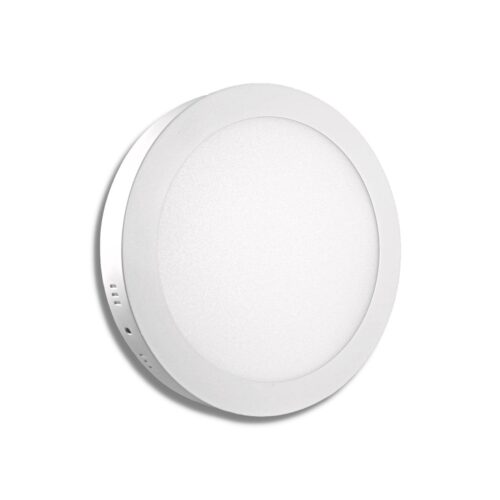 Foco Panel Plafón Led 18w Redondo Sobrepuesto Luz Fría