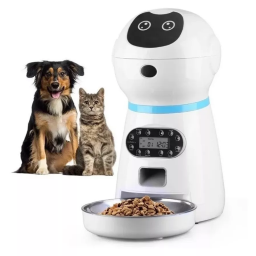 Dispensador Robot Automático De Alimento Para Mascotas